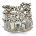 Hermès sterling silver ring