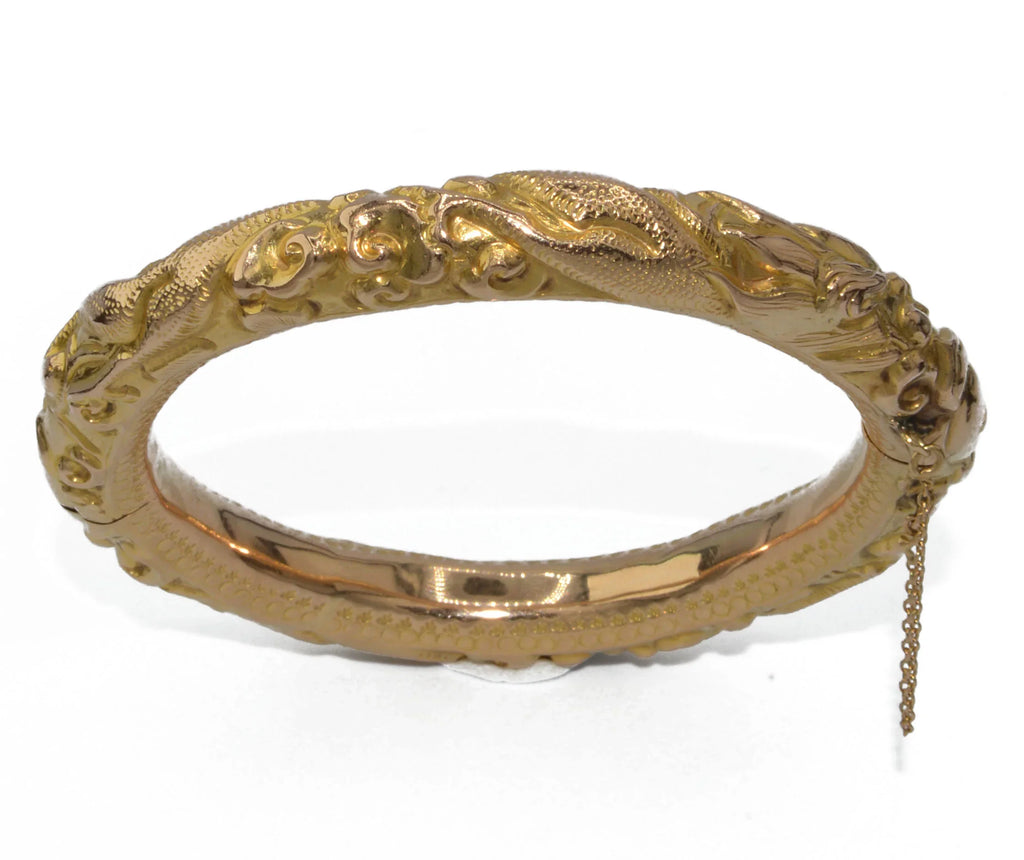 Rose gold bangle