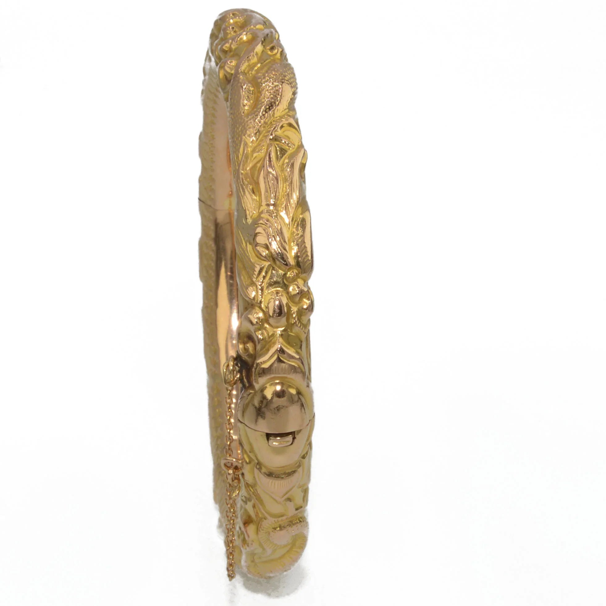 Rose gold bangle