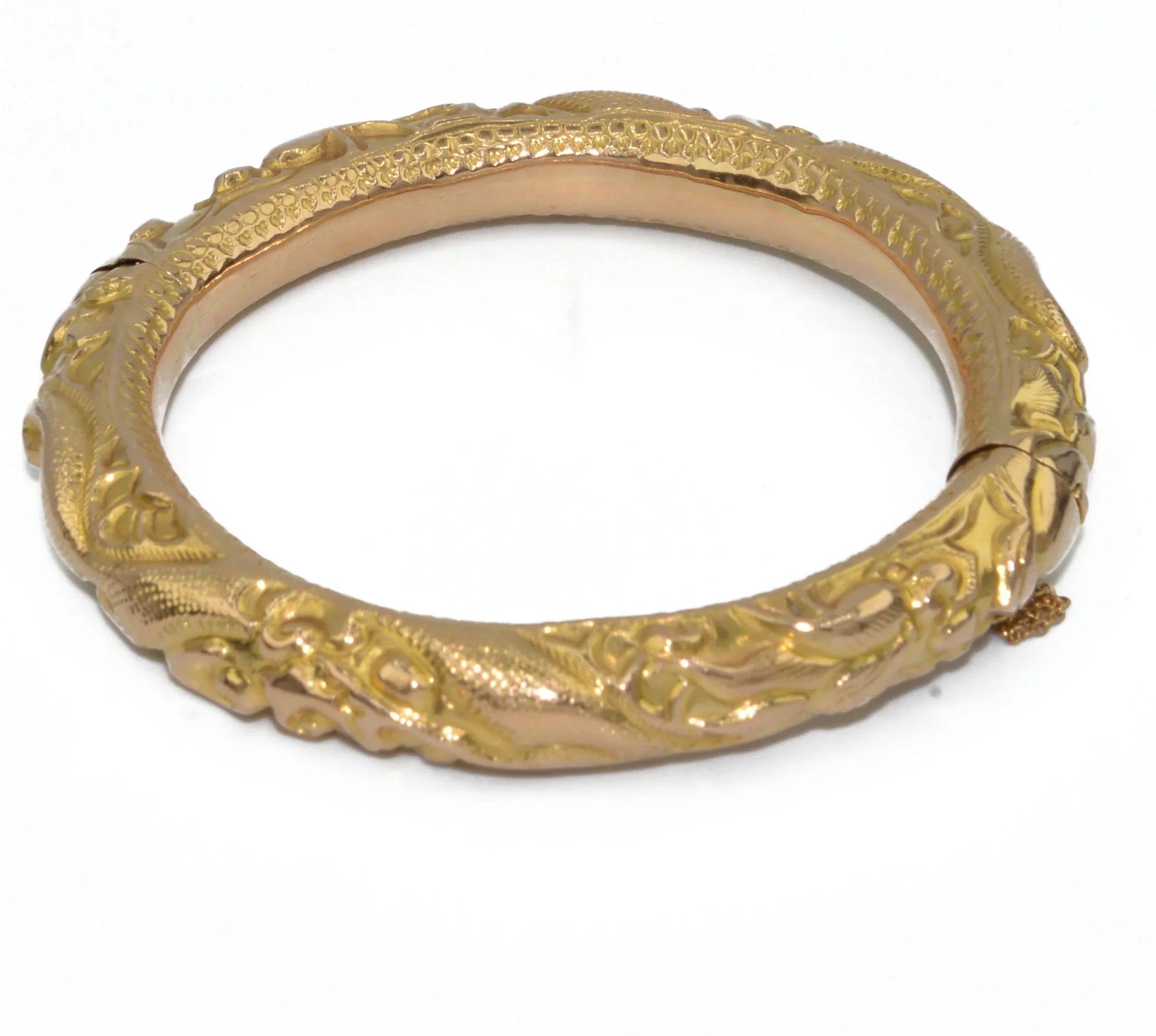 Rose gold bangle