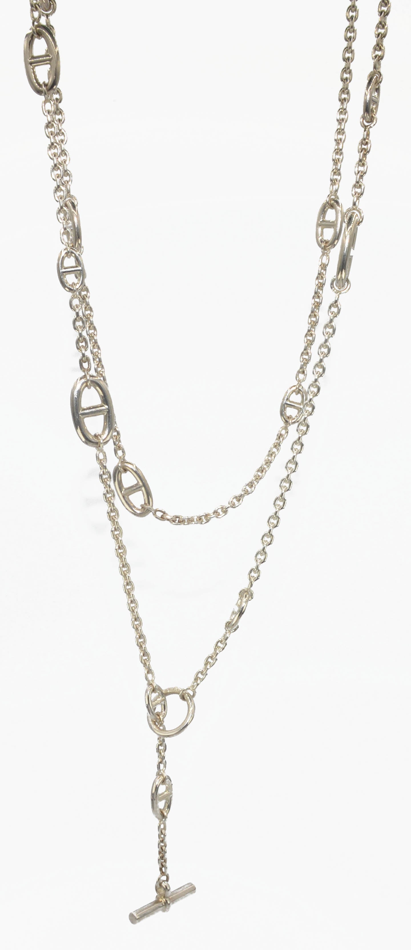Hermès Farandole Sterling Silver Necklace