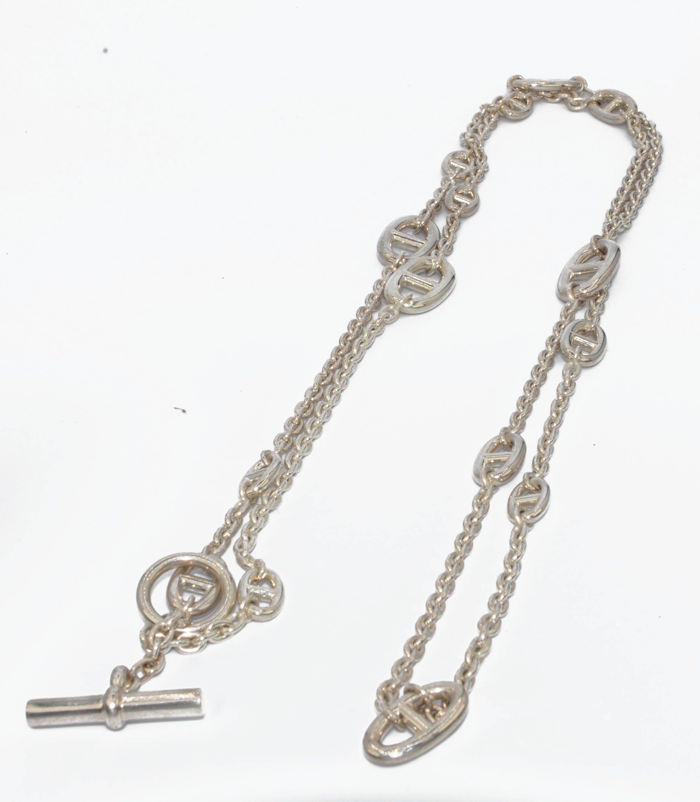 Hermès Farandole Sterling Silver Necklace