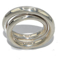 Hermès Vertige collection silver ring
