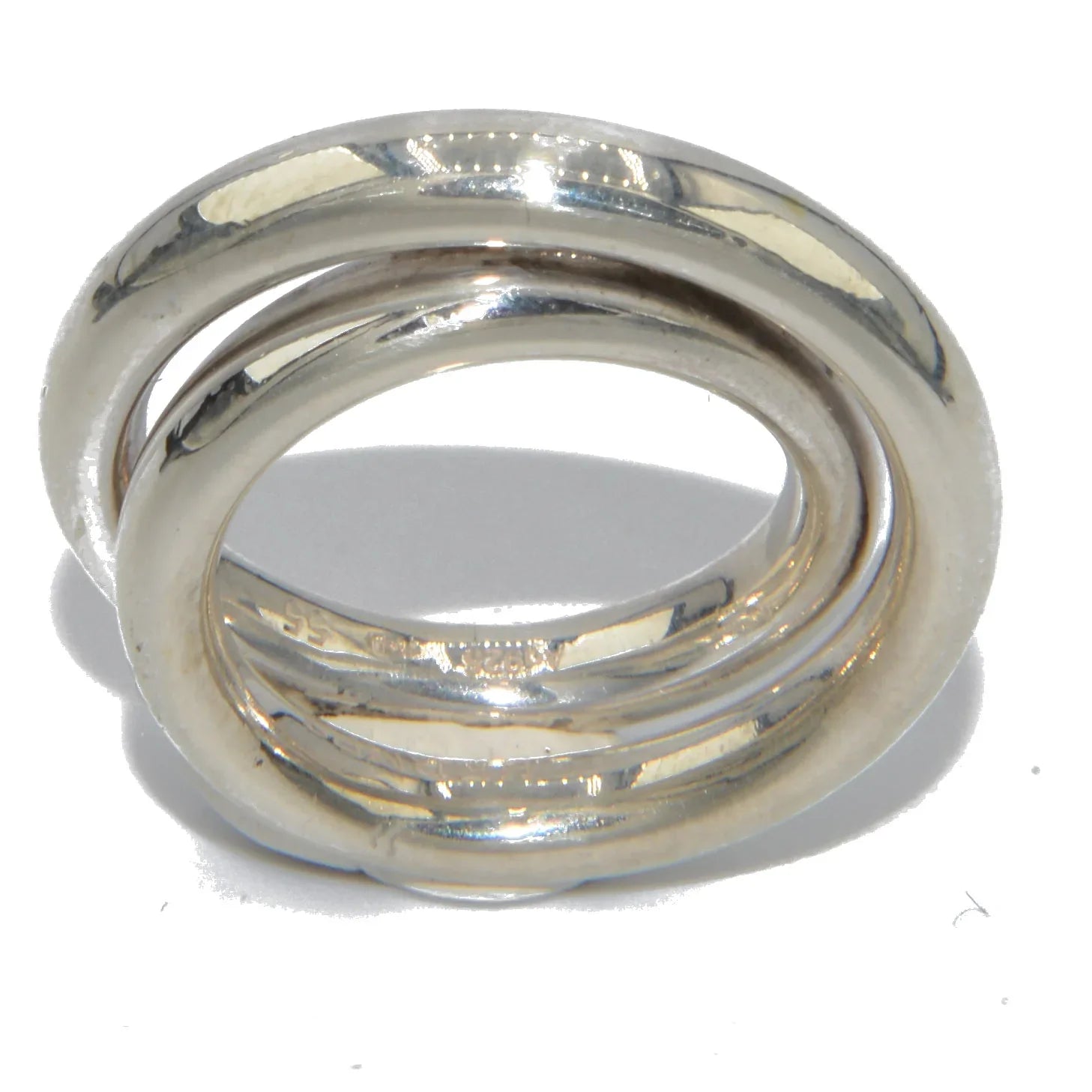 Hermès Vertige collection silver ring