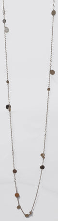 Hermès Confettis sterling silver necklace