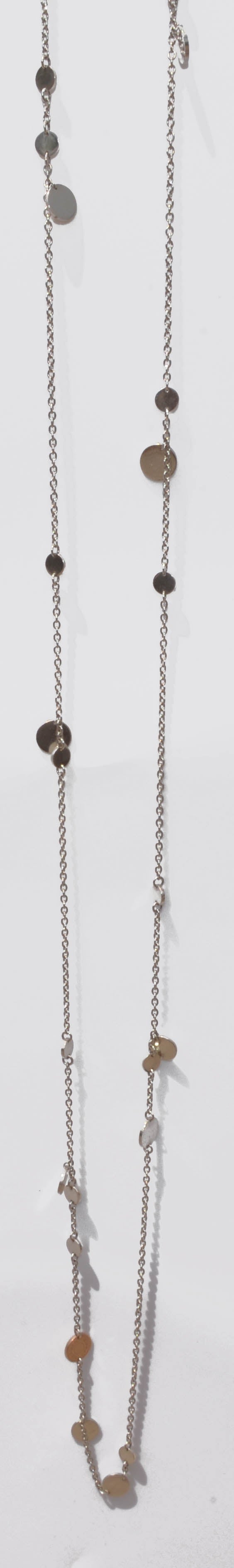 Hermès Confettis sterling silver necklace