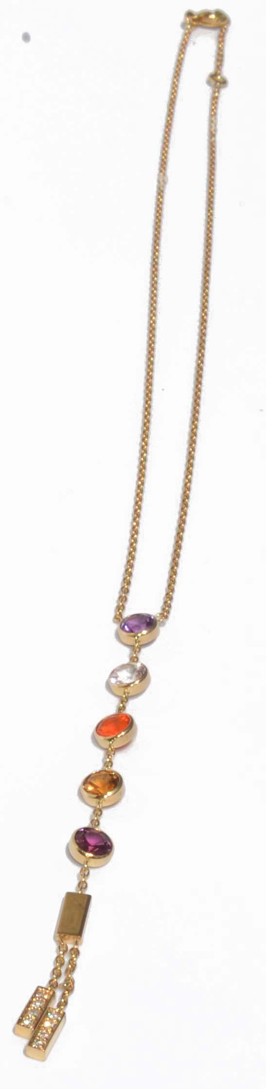 Collier or jaune de la maison Chaumet collection Amour