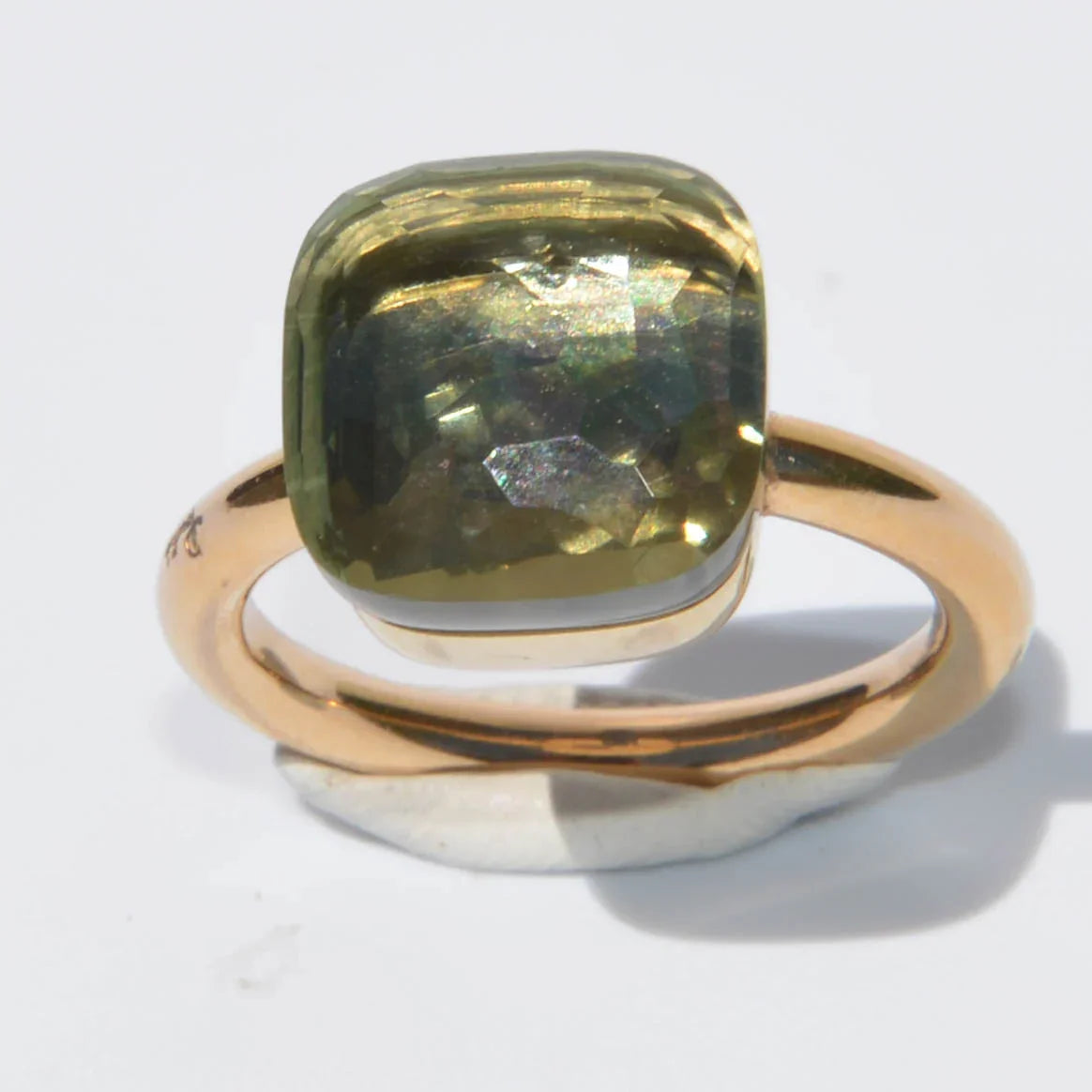 Pomellato Nudo XL ring in prasiolite