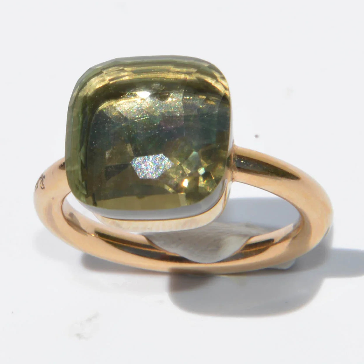 Pomellato Nudo XL ring in prasiolite