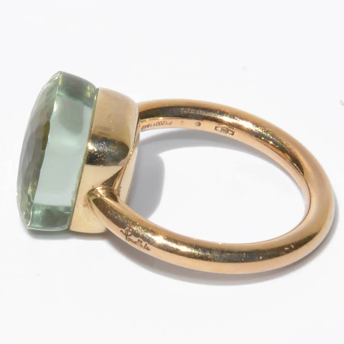 Pomellato Nudo XL ring in prasiolite