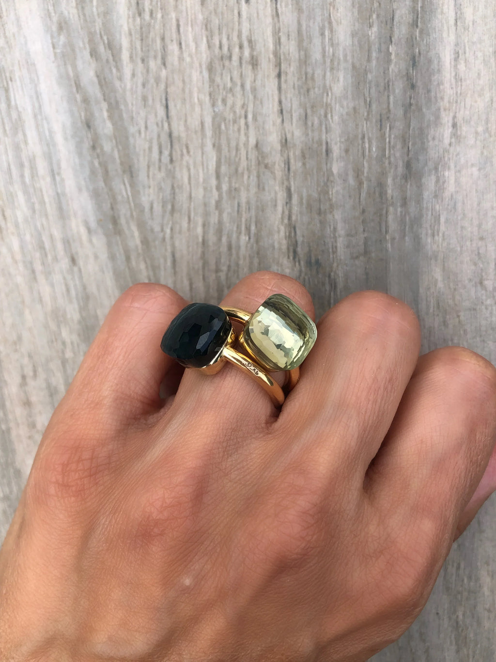 Pomellato Nudo XL ring in prasiolite