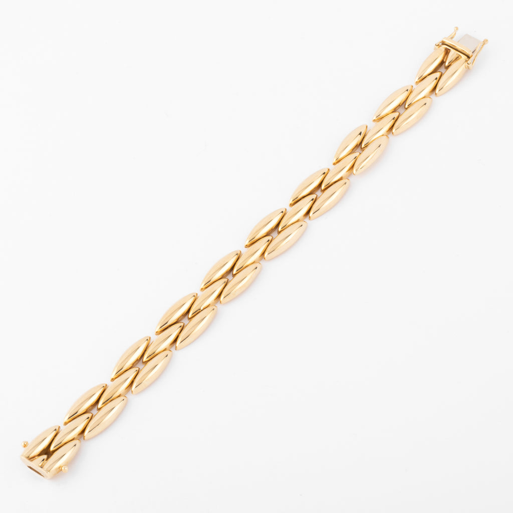 Bracelet or jaune de la maison Cartier modèle Gentiane