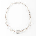 Hermès sterling silver necklace