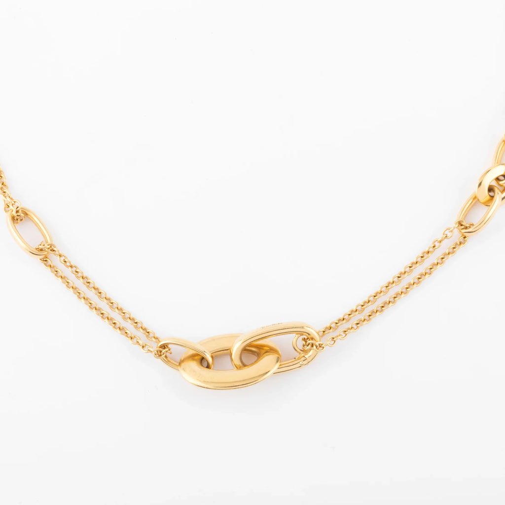 Yellow gold necklace from Pomellato