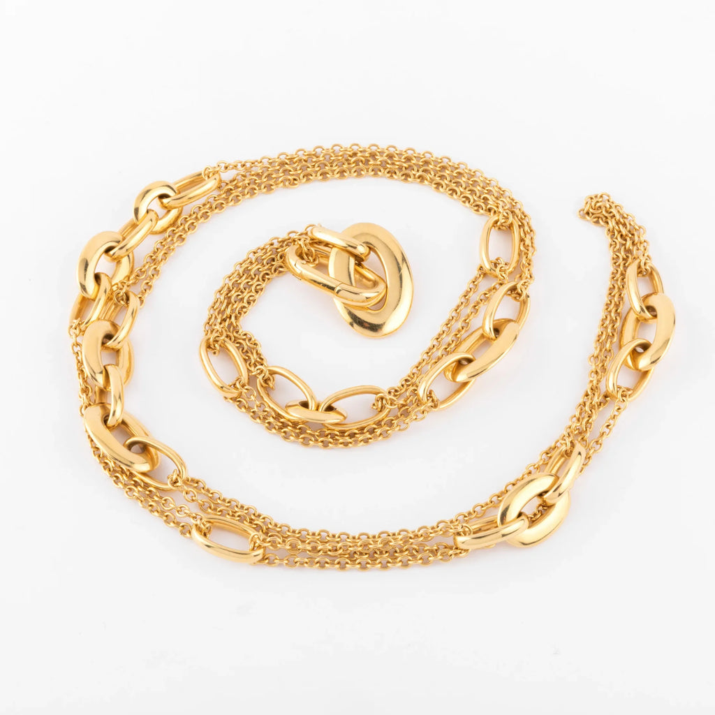 Yellow gold necklace from Pomellato