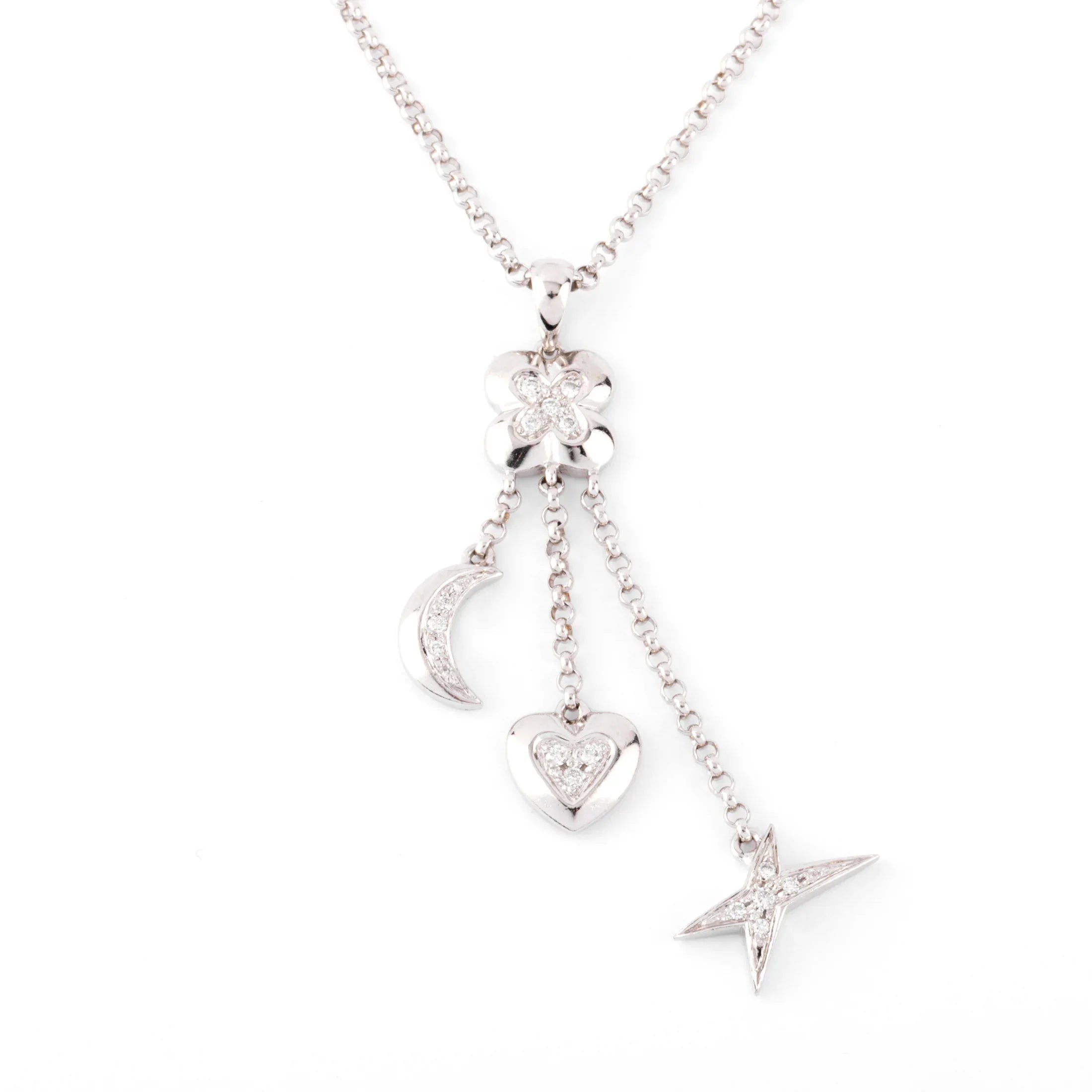 Collier or et diamant Mauboussin