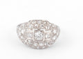 1930s platinum and diamond ring