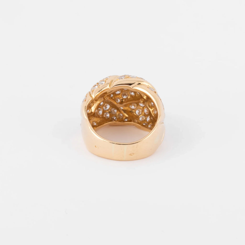 Van Cleef & Arpels Yellow Gold and Diamond Ring