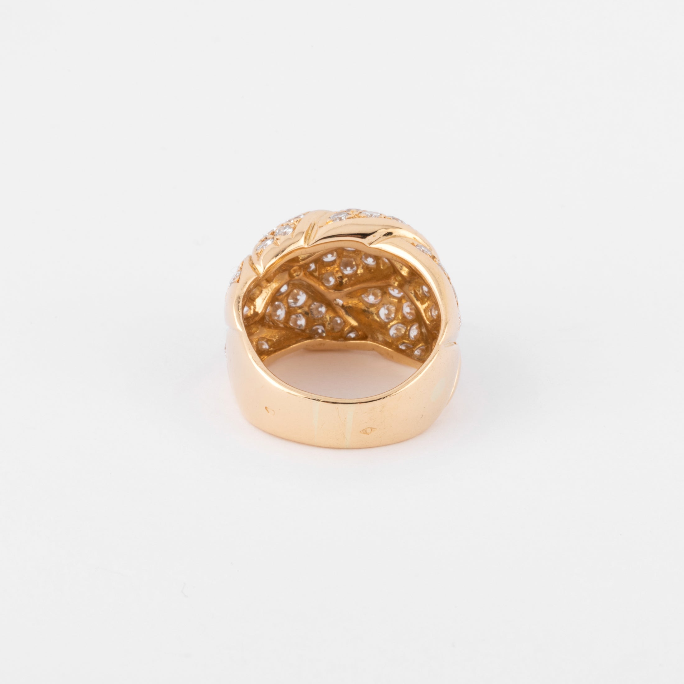 Van Cleef & Arpels Yellow Gold and Diamond Ring