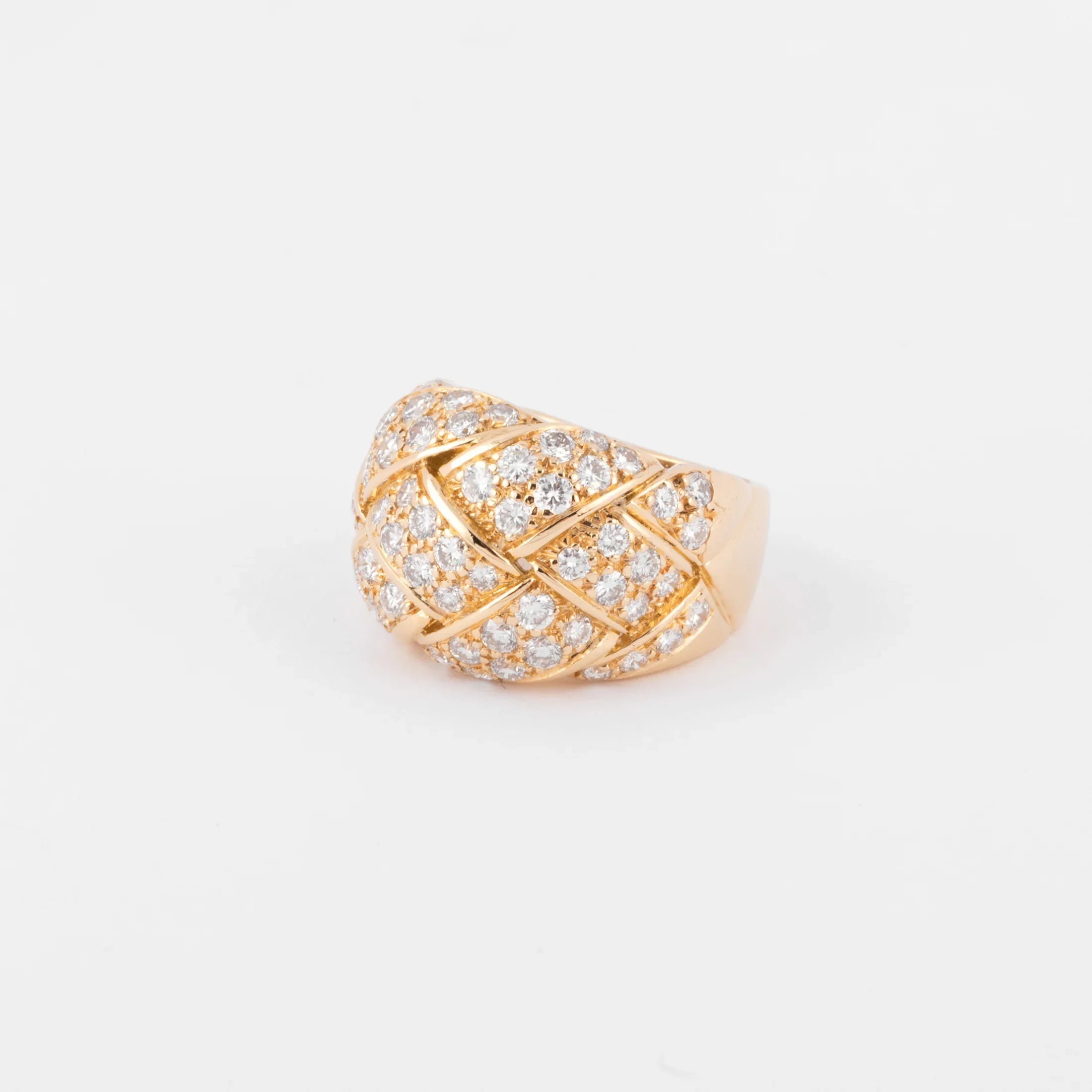 Van Cleef & Arpels Yellow Gold and Diamond Ring