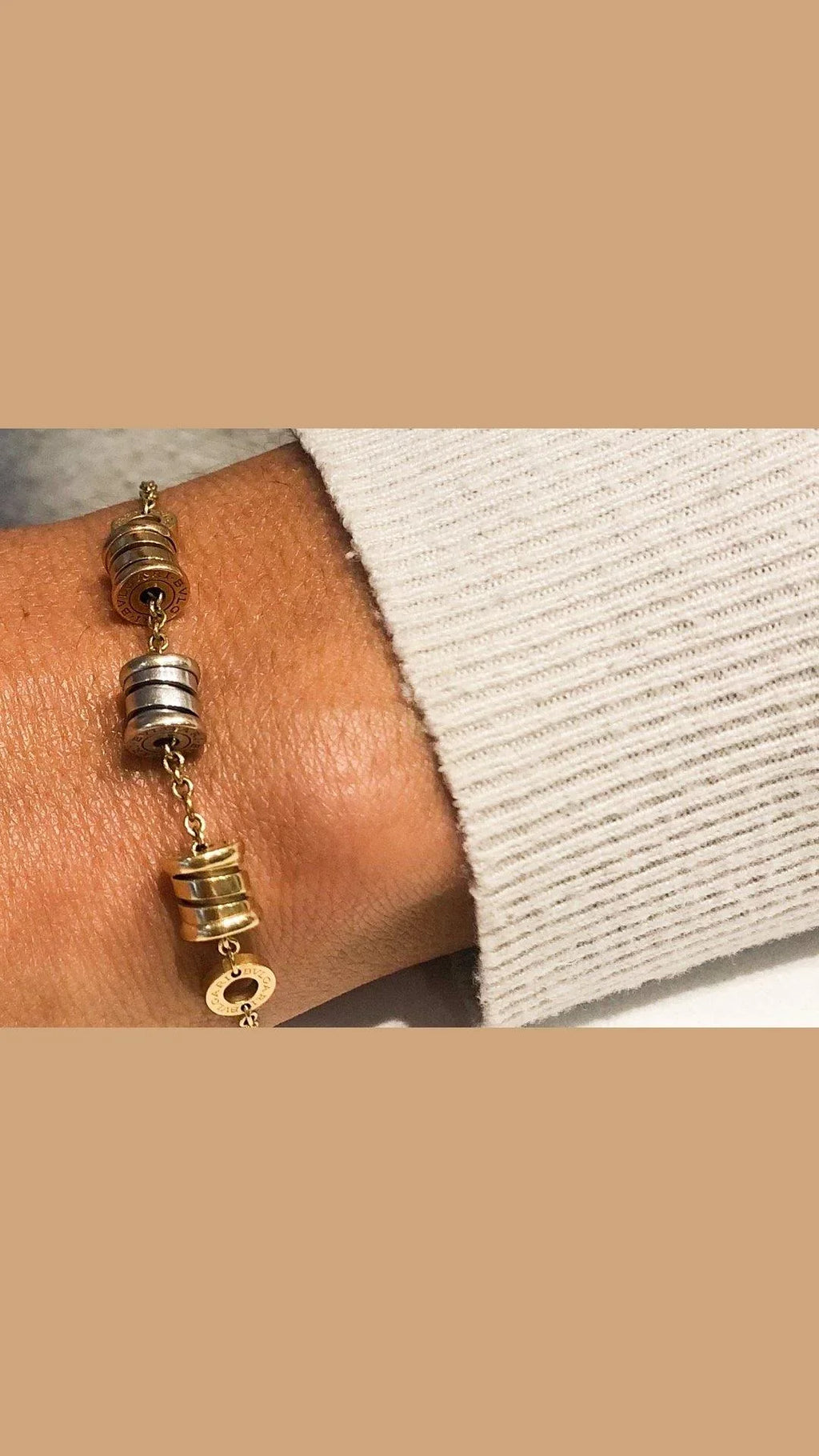 Bracelet de la maison Bvlgari modèle B-zéro 1 - adalgyseboutique