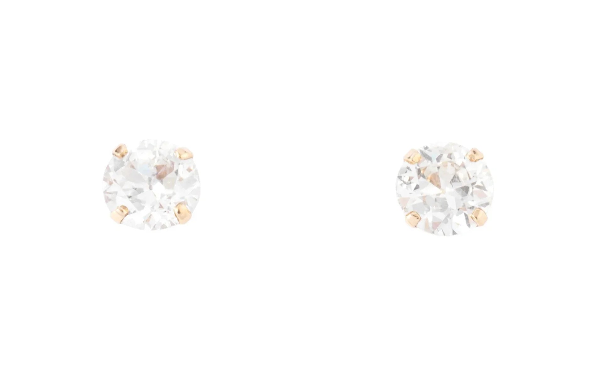 Paire de boucles d'oreilles en diamant taille ancienne