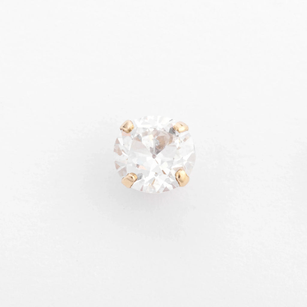 Paire de boucles d'oreilles en diamant taille ancienne